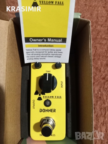 Ефект за ел.китара DELAY-Дилей., снимка 5 - Китари - 51450680