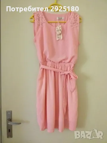 Дамска рокля с перли S/M