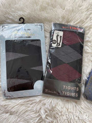 дамски дълги чорапи зимно парти, снимка 2 - Дамски чорапи - 38616317