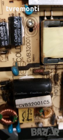 Power Board CVB32001  for, VORTEX ​VLED-32T1D, for 32 inc, снимка 3 - Части и Платки - 39121263
