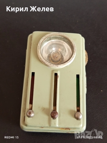 Стар рядък сигнален фенер от соца за КОЛЕКЦИЯ ДЕКОРАЦИЯ 50591, снимка 5 - Други ценни предмети - 51745928