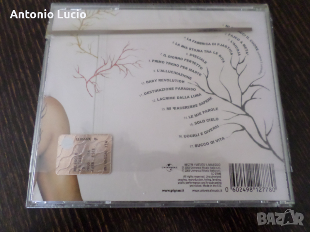 Gianluca Grignani -Succo di vita , снимка 2 - CD дискове - 36469305
