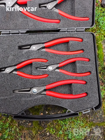 Knipex-Комплект зегер клещи 8 броя, снимка 3 - Клещи - 53468316