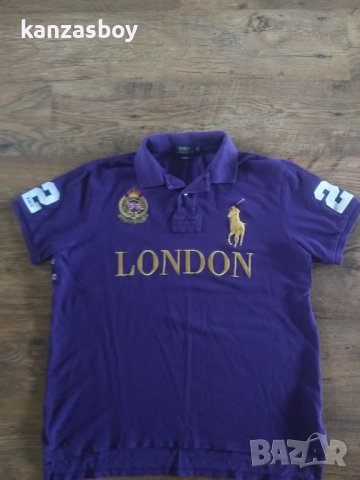 polo ralph lauren - страхотна мъжка тениска ХЛ, снимка 7 - Тениски - 41591752