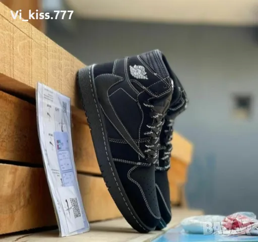 Нови обувки Nike Jordan Travis Scott , снимка 5 - Маратонки - 48845914