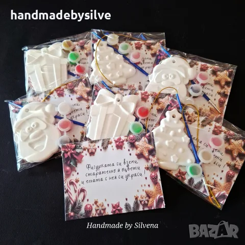 коледни играчки за оцветяване