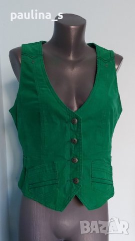 Три различни броя / Марков джинсов и дънкови елеци "Cecil" , снимка 3 - Елеци - 44413007