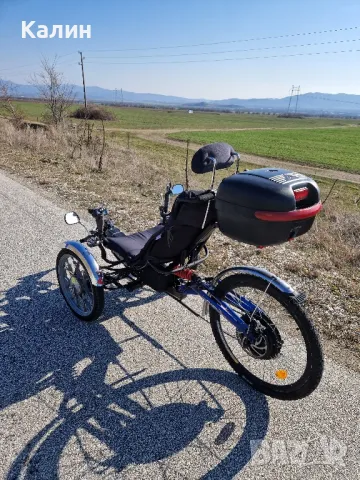 Електрическа велотриколка 1000W, снимка 4 - Велосипеди - 50218693