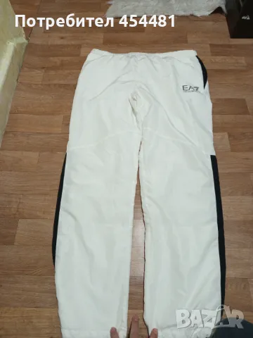 Emporio Armani EA7 mens white pants , снимка 1