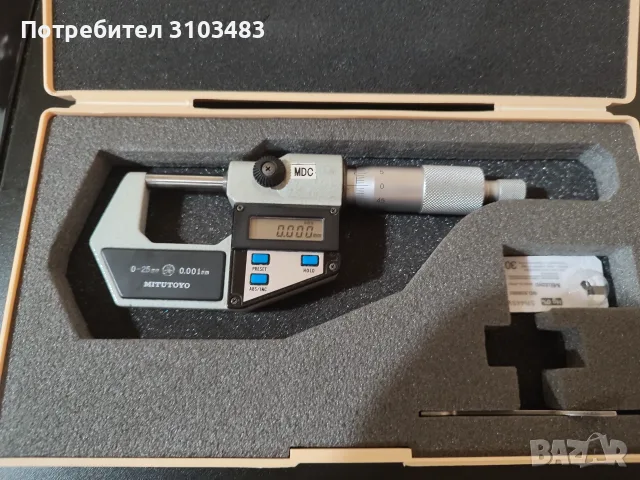 Продавам Mitutoyo измервателни-инструменти, снимка 18 - Шублери - 33250961