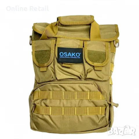 Мъжка чанта за къмпинг през рамо с множество джобове , снимка 1