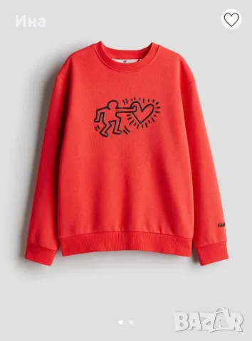 HM Keith Haring сет спортен панталон и блуза р-р 158 см., снимка 6 - Детски комплекти - 49840234
