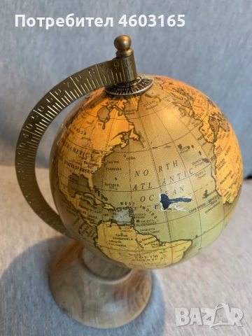Декоративен глобус,, снимка 2 - Антикварни и старинни предмети - 52353271