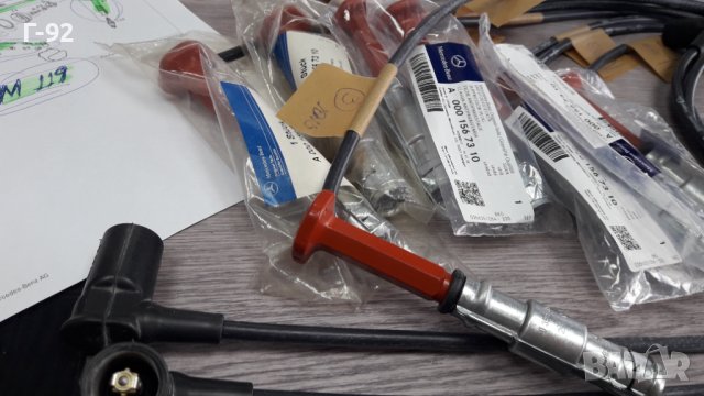 OM119**SL500*S500*E500*E420**M119.9/V8*NEU**MERCEDES-BENZ**(09.1989-10.2001)**КАБЕЛИ ЗА СВЕЩИ К-Т**, снимка 4 - Части - 41288176