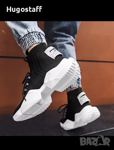 Нови Черни Маратонки Кецове номер 46, снимка 10 - Маратонки - 51378874