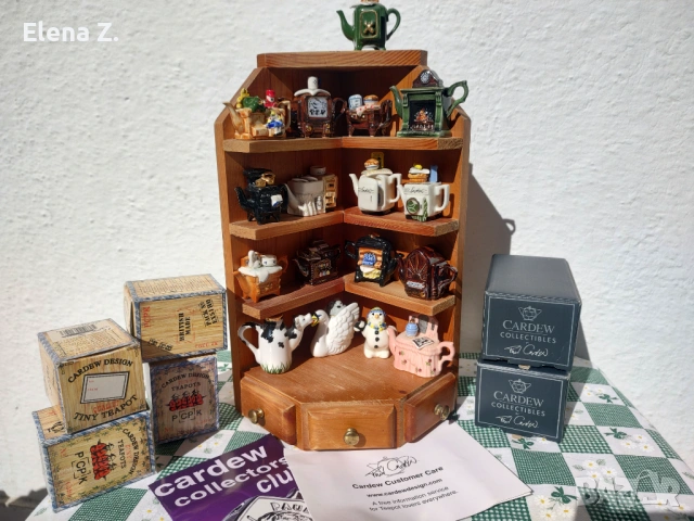 Колекционерски орнаменти чайници Cardew, снимка 2 - Колекции - 53720533
