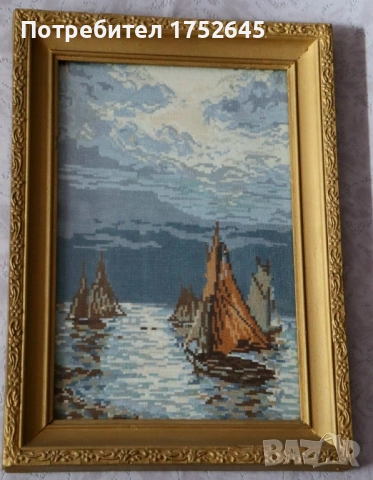 Различни гоблени с вилерови конци , снимка 4 - Гоблени - 51876576