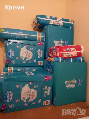 Памперси мамиа / mamia ,внос от Англия , снимка 4 - Пелени, памперси - 36054101