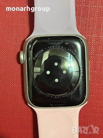 Смарт часовник Apple watch series 8 45mm със зарядно, снимка 4 - Дамски - 52192173