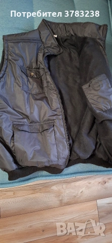 Мъжки зимен елек с полар 7XL, снимка 2 - Якета - 53556804