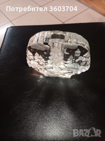 кристал на статуетка Германия, снимка 2 - Статуетки - 53718118