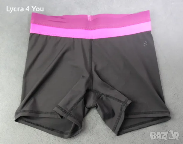 H&M Sport S къс дамски клин с лилав ластик на талията, снимка 1