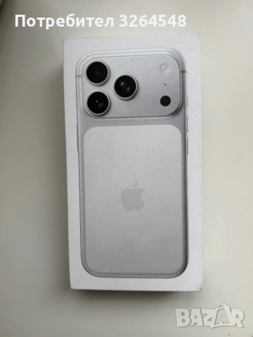 iPhone 17 pro 512GB Silver, снимка 5 - Apple iPhone - 53450508