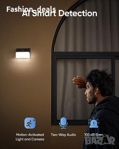 Нова Eufy Security Безжична Слънчева 2K камера за сигурност на открито Сигурност Дом, снимка 5 - HD камери - 42478601