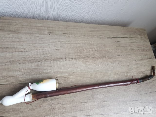 Стара голяма порцеланова лула, снимка 11 - Лули - 38944872