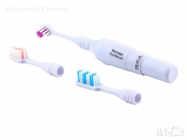 Електрическа четка за зъби - 3 накрайника 🤩
