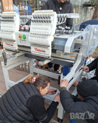 Двуглава машина за Бродерия 500мм х 400 мм със сертификат и патент, снимка 16 - Други машини и части - 48813020