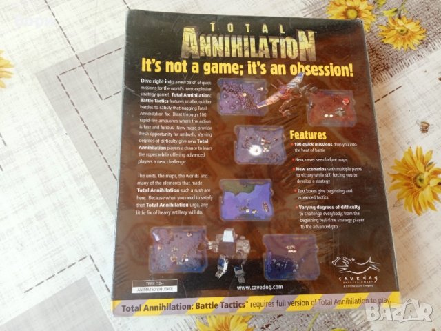Total Annihilation Battle Tactics Нова игра, снимка 3 - Игри за PC - 40779888