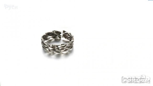 Пръстени сребърно покритие-РАЗЛИЧНИ МОДЕЛИ, снимка 16 - Пръстени - 19125531
