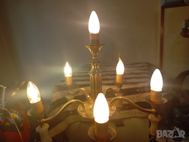 Винтидж лампион, снимка 7 - Лампиони - 52399829