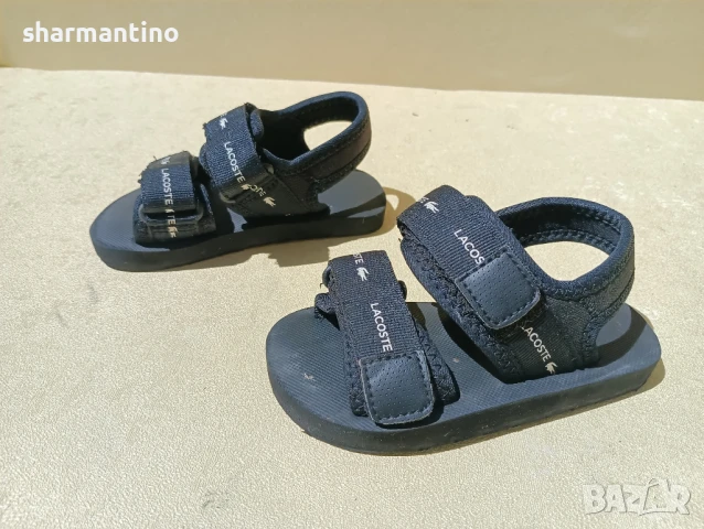 сандали Lacoste N 24 - 11 лв, снимка 2 - Детски сандали и чехли - 50509835