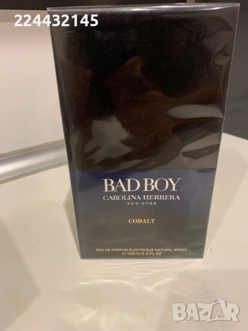 carolina herrera bad boy cobalt 100 ml EDP Barcode 