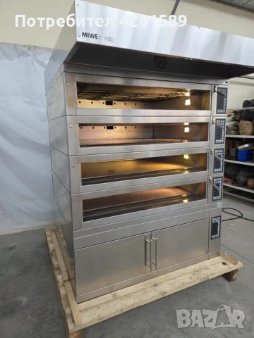 Подова фурна Miwe Condo с шапка/ пароуловител и втасвател, снимка 4 - Други машини и части - 53657267