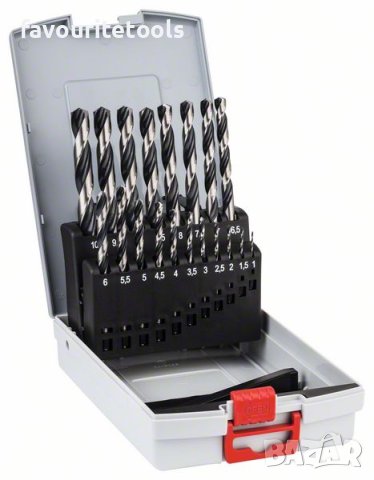 Bosch HSS PointTeq комплект свредла за метал 19 части, 2608577351, снимка 5 - Куфари с инструменти - 36478395