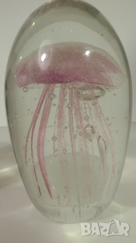2 медузи от балончета в стъкло (цена за двете заедно), снимка 8 - Декорация за дома - 52058864