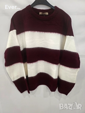 Пуловер овърсайз модел, снимка 2 - Блузи с дълъг ръкав и пуловери - 52390539