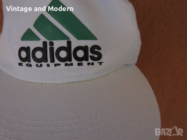 Винтидж ретро шапка с козирка Adidas Equipment от 90-те, снимка 6 - Шапки - 41593140