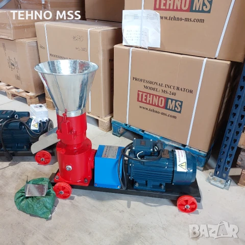 Преса, Гранулатор за фураж KL-140 /3кВт/1400 об/мин/ 1 матрица 4мм, снимка 5 - За селскостопански - 43462583