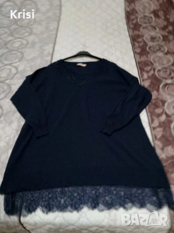 Дамска блуза с дантела