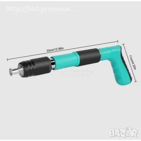 ПИСТОЛЕТ ЗА ПИРОНИ, снимка 2 - Куфари с инструменти - 49585421