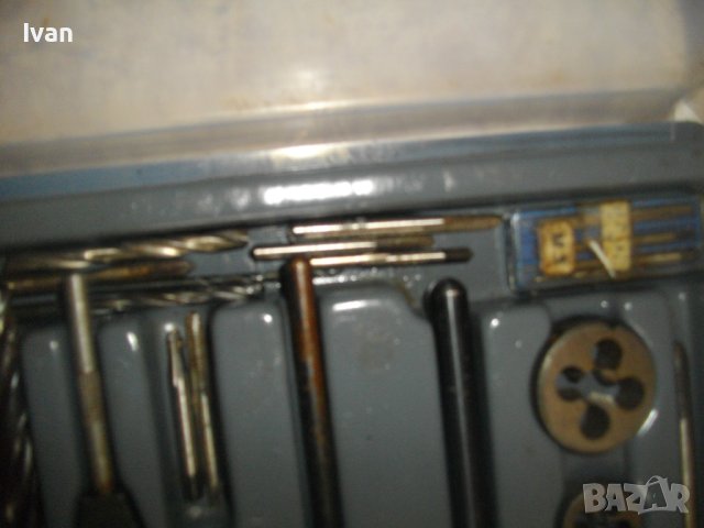 Старо Качество-ГДР-Комплект 58 части-Метчици/Плашки За Вътрешни/Външни Резби-Почти Нов-VEB-Altenburg, снимка 9 - Други инструменти - 40340556