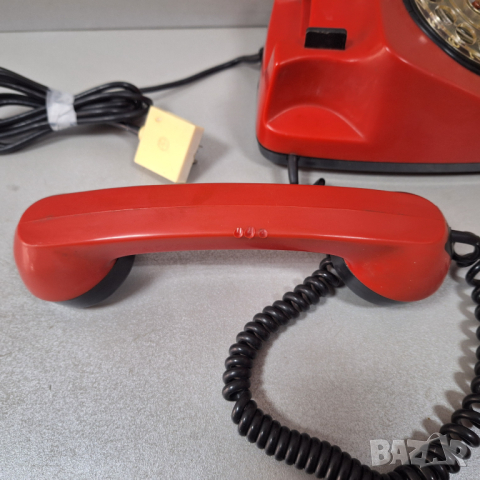 Стар Телефон с шайба "РЕСПРОМ"-Белоградчик ТА-600 от 1982 год., снимка 9 - Антикварни и старинни предмети - 44619216