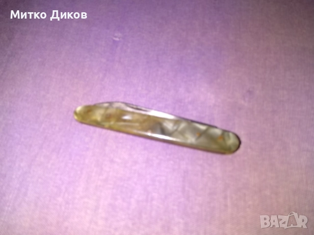 Сърп и чук джобно ножче от соца седеф №9, снимка 7 - Ножове - 51771012