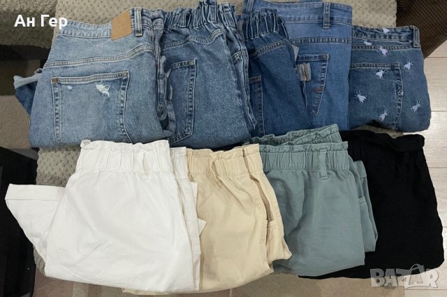 Къси дънкови панталони XL на H&M, снимка 1 - Панталони - 41714021
