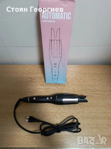 NOVUS Автоматична керамична маша за коса с защита от изгаряне, снимка 2 - Преси за коса - 53599085