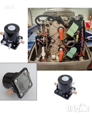Стартерно реле за морски двигатели, лесен монтаж, висока надеждност, снимка 4 - Друга електроника - 53295957